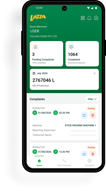 Home Dashboard
